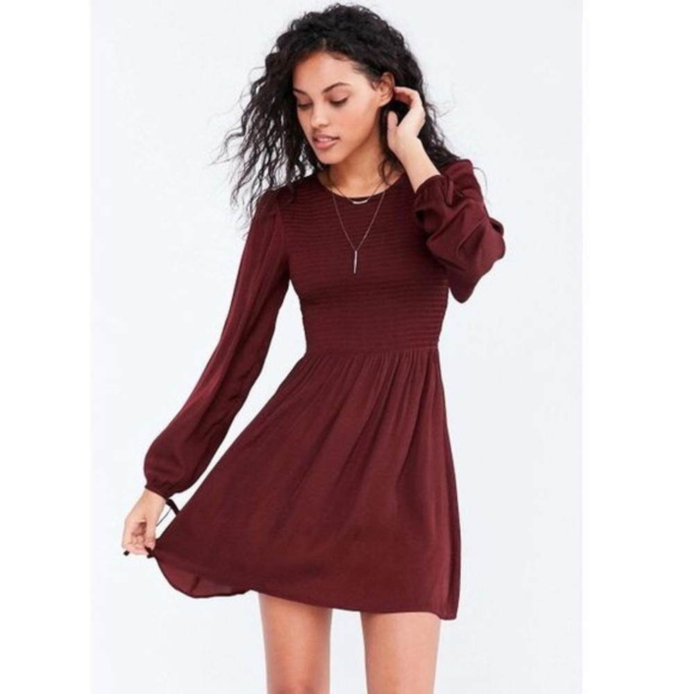 Simple Maroon dress